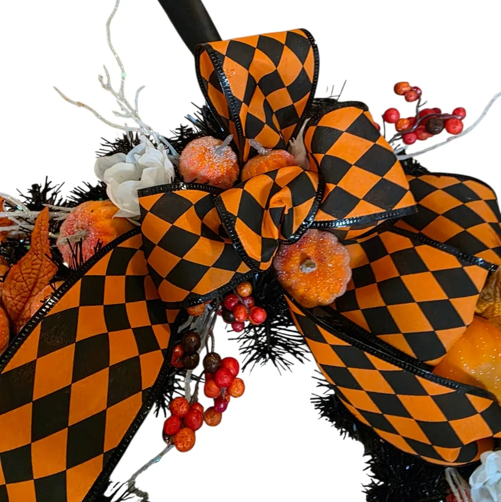 Fall Halloween Wreath 16